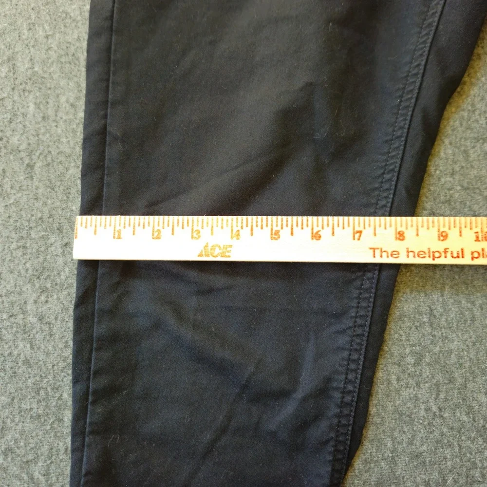 Quince 5-Pocket Pants 30x30 Black Slim Straight Stretch Grunge Indie Sleaze
